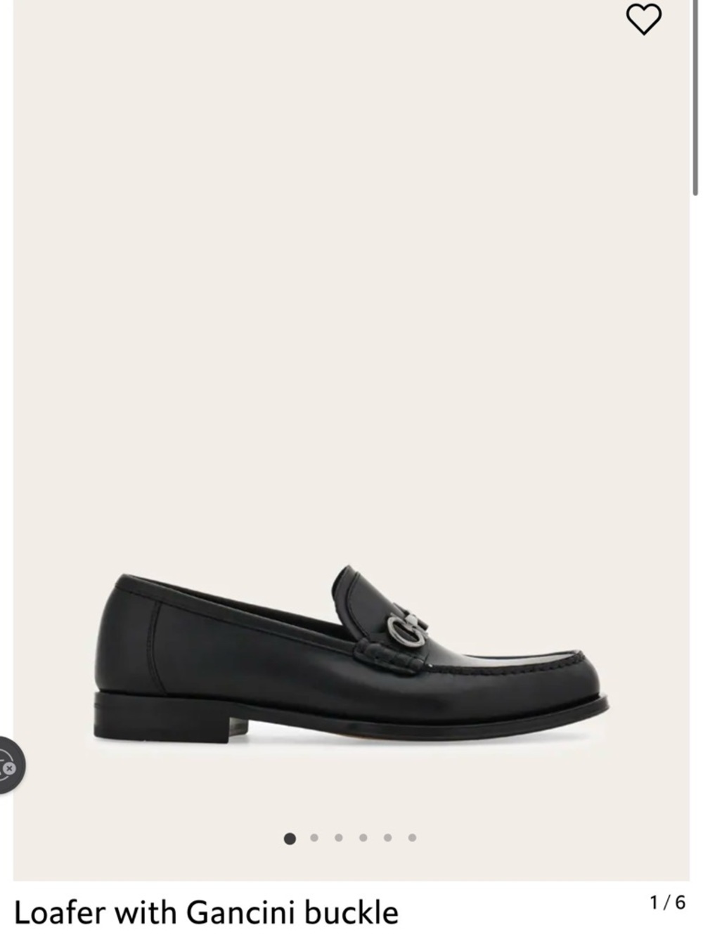Authentic Salvatore Ferragamo Gancini Loafer| Men’s size 8